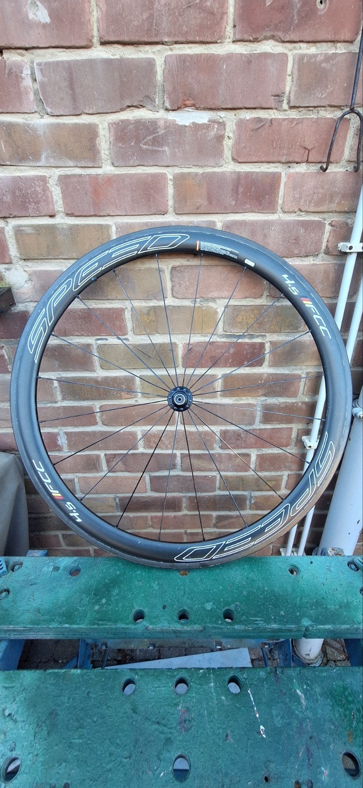 carbon voorwiel, Fietsen en Brommers, Gebruikt, FFWD, Racefiets, Carbon