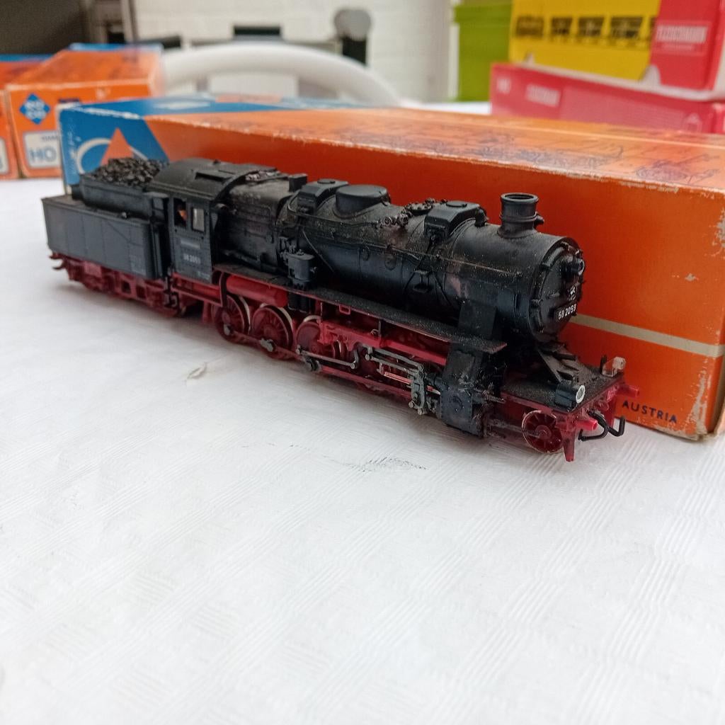 Duitse Roco stoomloc type 58, Hobby en Vrije tijd, Gebruikt, Ophalen of Verzenden, Roco, Analoog