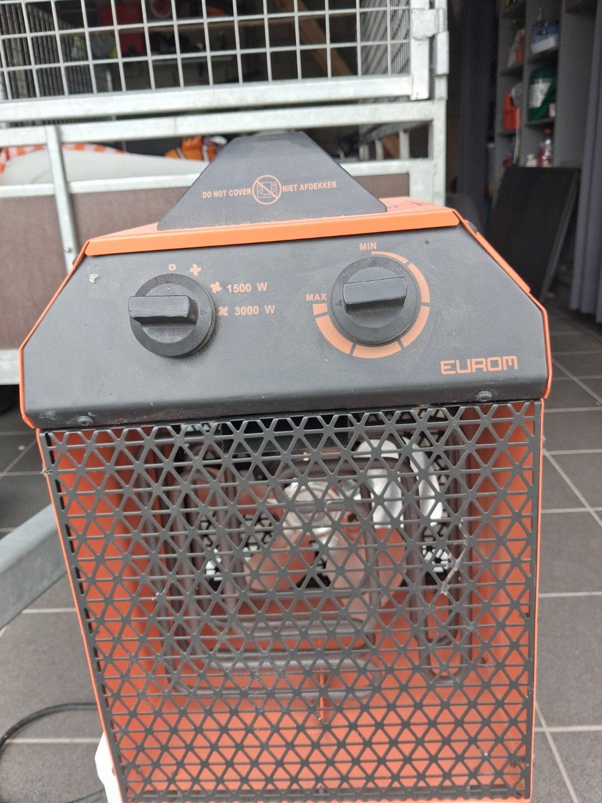 eurom delta 3000 kachel, Ophalen