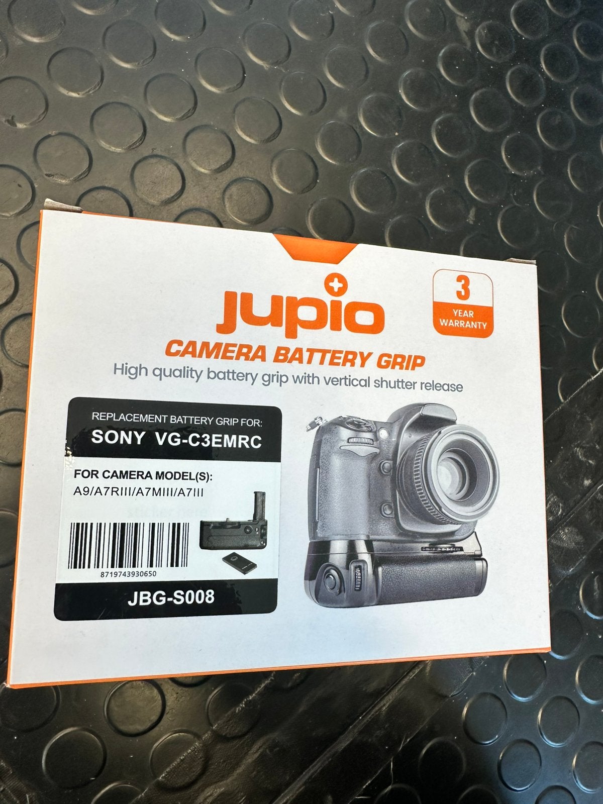 Jupio JBG-S008 Camera Battery Grip, Audio, Tv en Foto, Nieuw, Jupio, Sony, Batterygrip