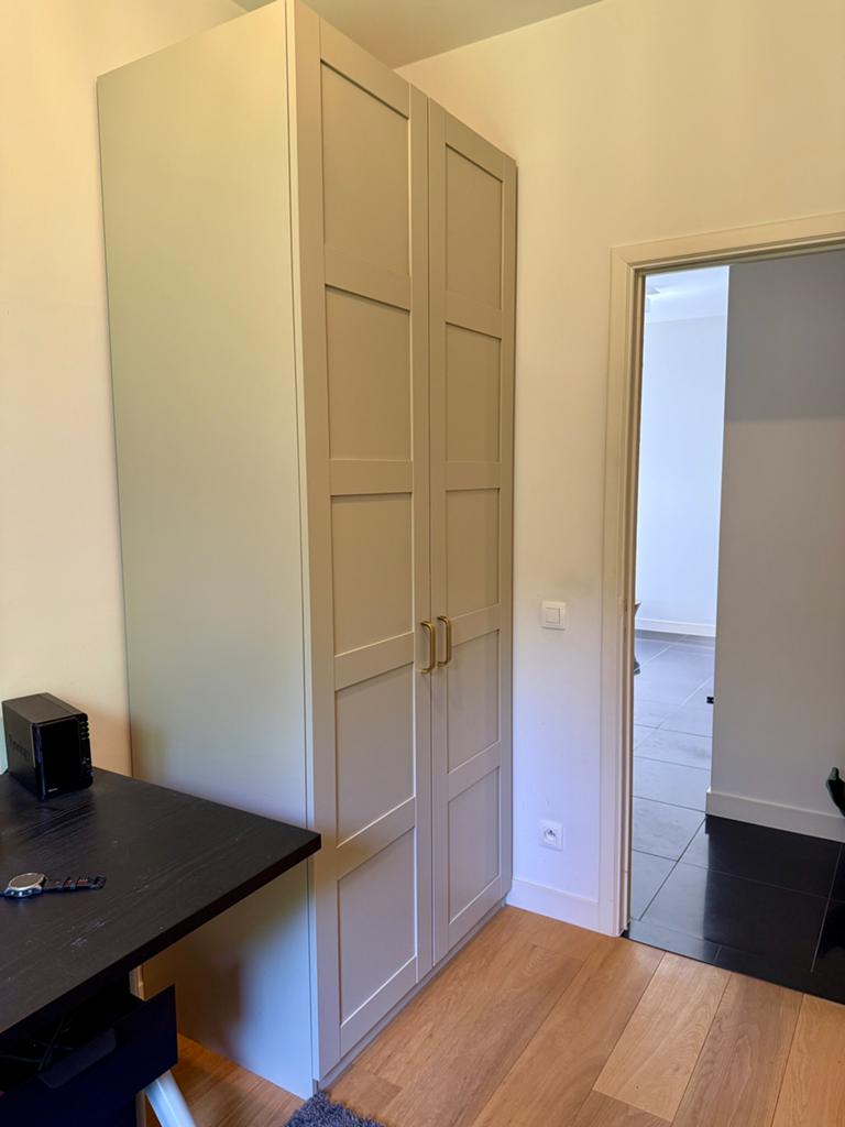 Ikea PAX garderobe kast | Bergsbo deuren | 100x58x236, Huis en Inrichting, Ophalen, Zo goed als nieuw