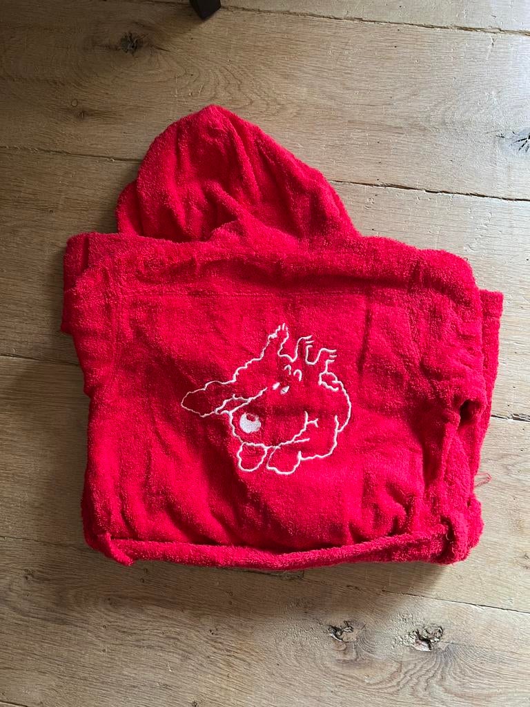 Kamerjas Tintin 8 jaar, Kinderen en Baby's, Kinderkleding | Maat 134, Ophalen, Zo goed als nieuw, Jongen, Nacht- of Onderkleding