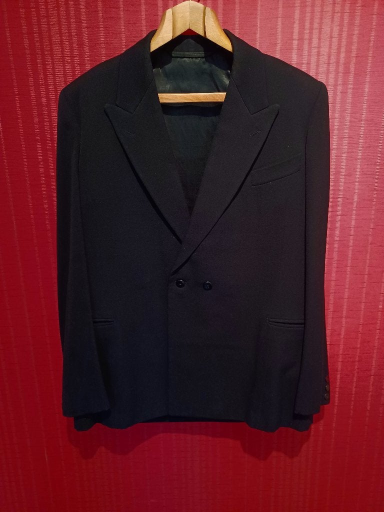 Warm kostuum herfst-winter, Kleding | Heren, Ophalen, Maat 52/54 (L), Zwart, Zo goed als nieuw