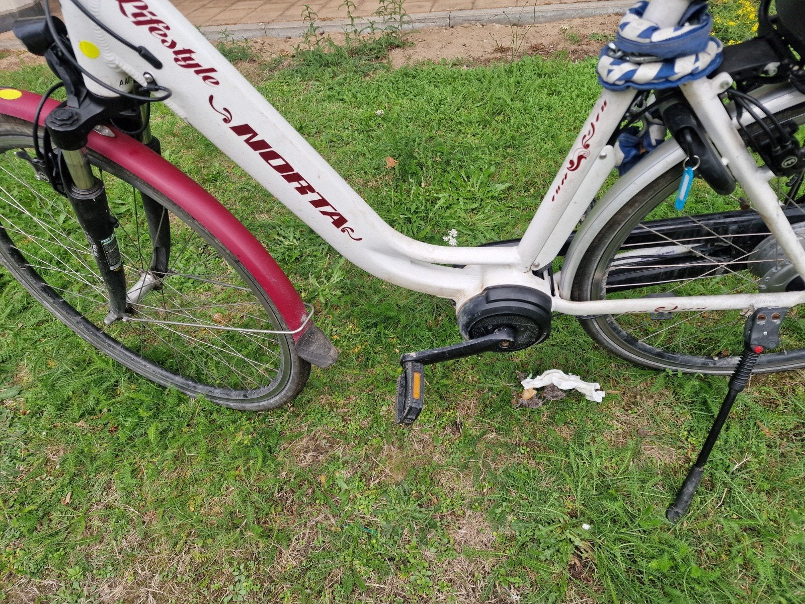 elektrische fiets norta, Ophalen