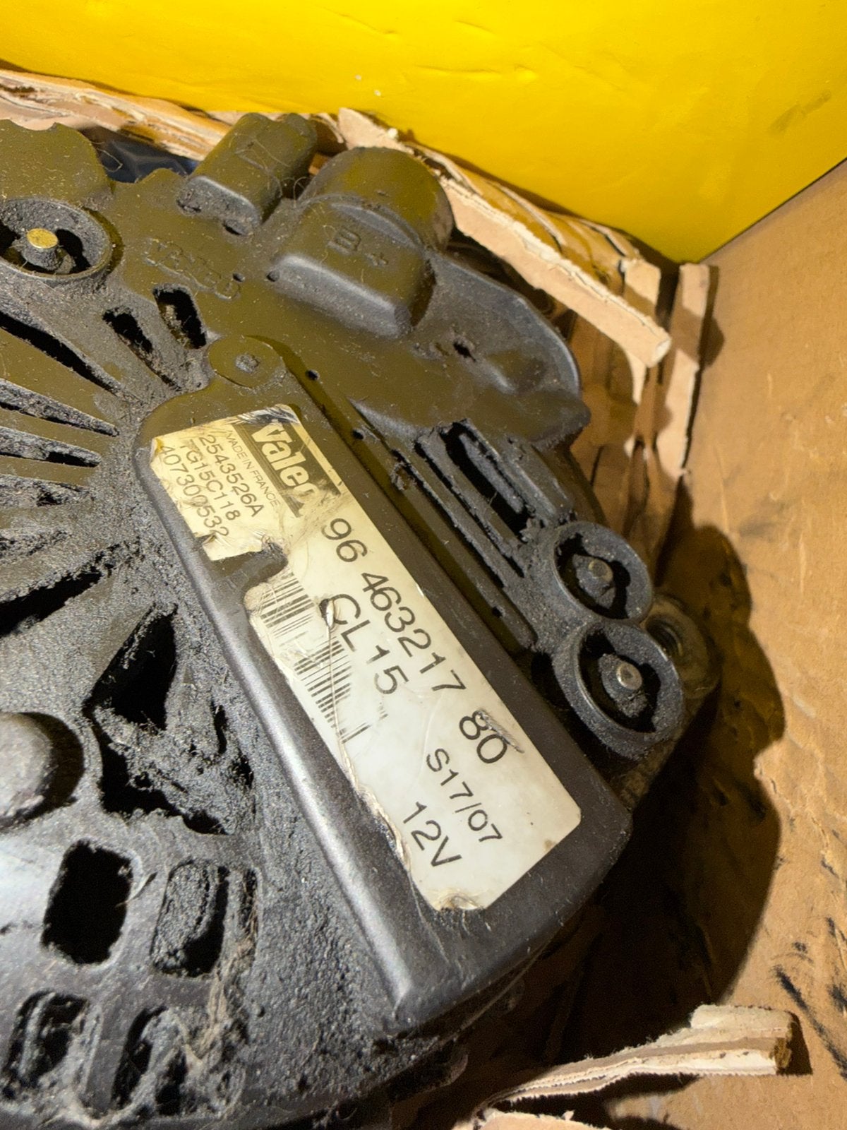 Alternator van een citroen jumpy uit 2006 kapot voor revisie, Ophalen, Gebruikt, Citroën