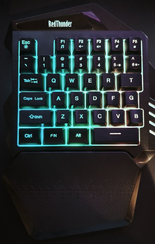 Clavier sans fil red thunder, Enlèvement ou Envoi, Rechargeable, Qwerty, Sans fil