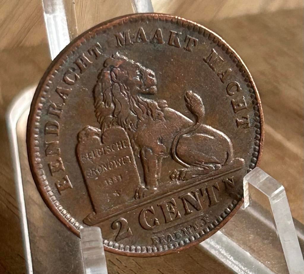 2 cent 1909 flamand incomplet E léopold 2, Enlèvement ou Envoi