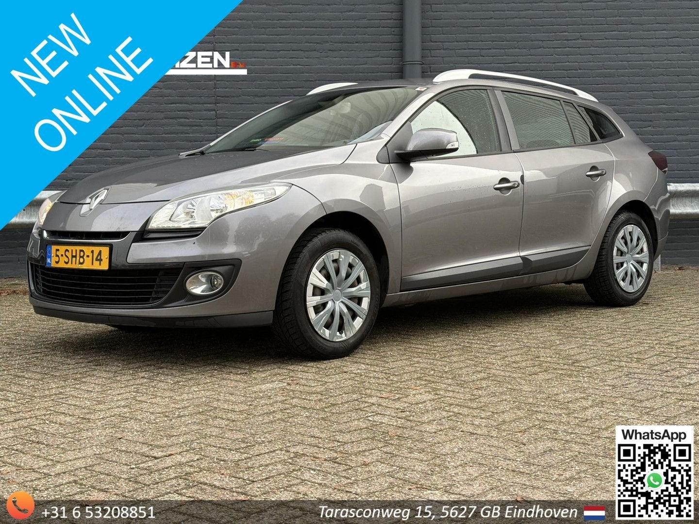 Renault Megane Estate 1.2 TCe Expression, Argent ou Gris, Achat, Entreprise, Boîte manuelle
