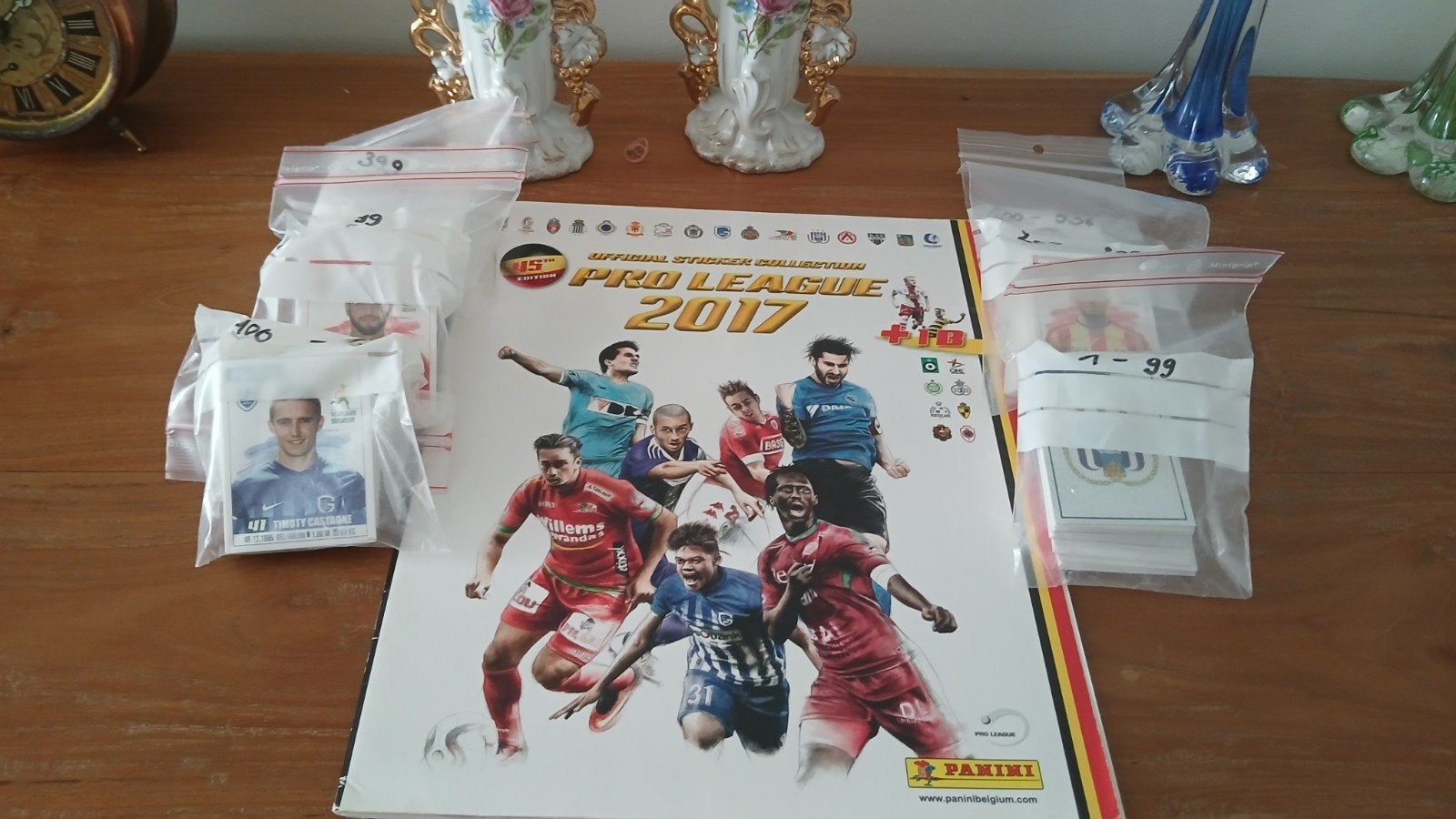 panini pro league 2018 neuf set complet, Enlèvement ou Envoi, Neuf, Plusieurs autocollants