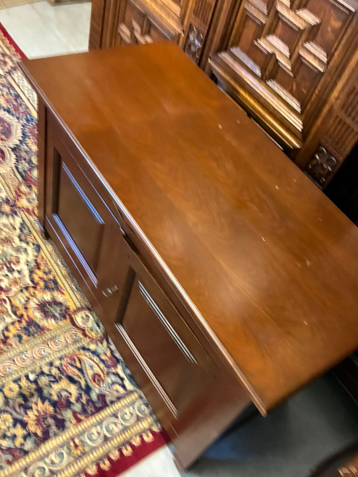 Tv kast, Ophalen