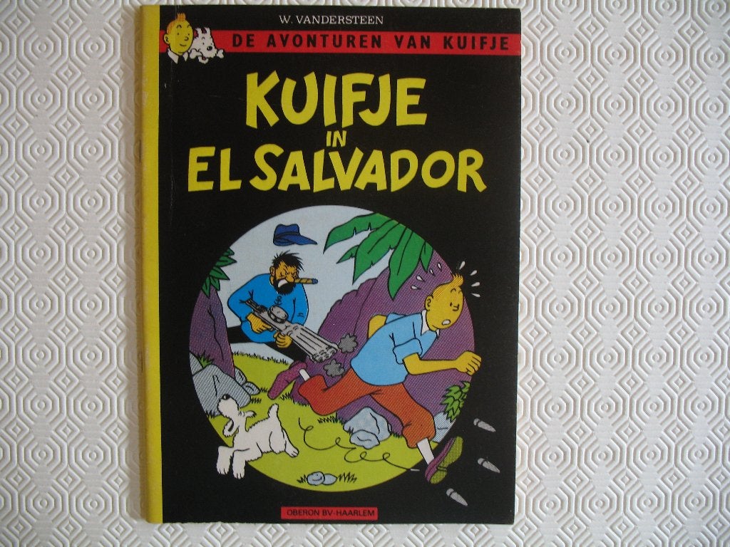 Kuifje in EL Salvador, 1ste druk 1983, Une BD, Enlèvement ou Envoi