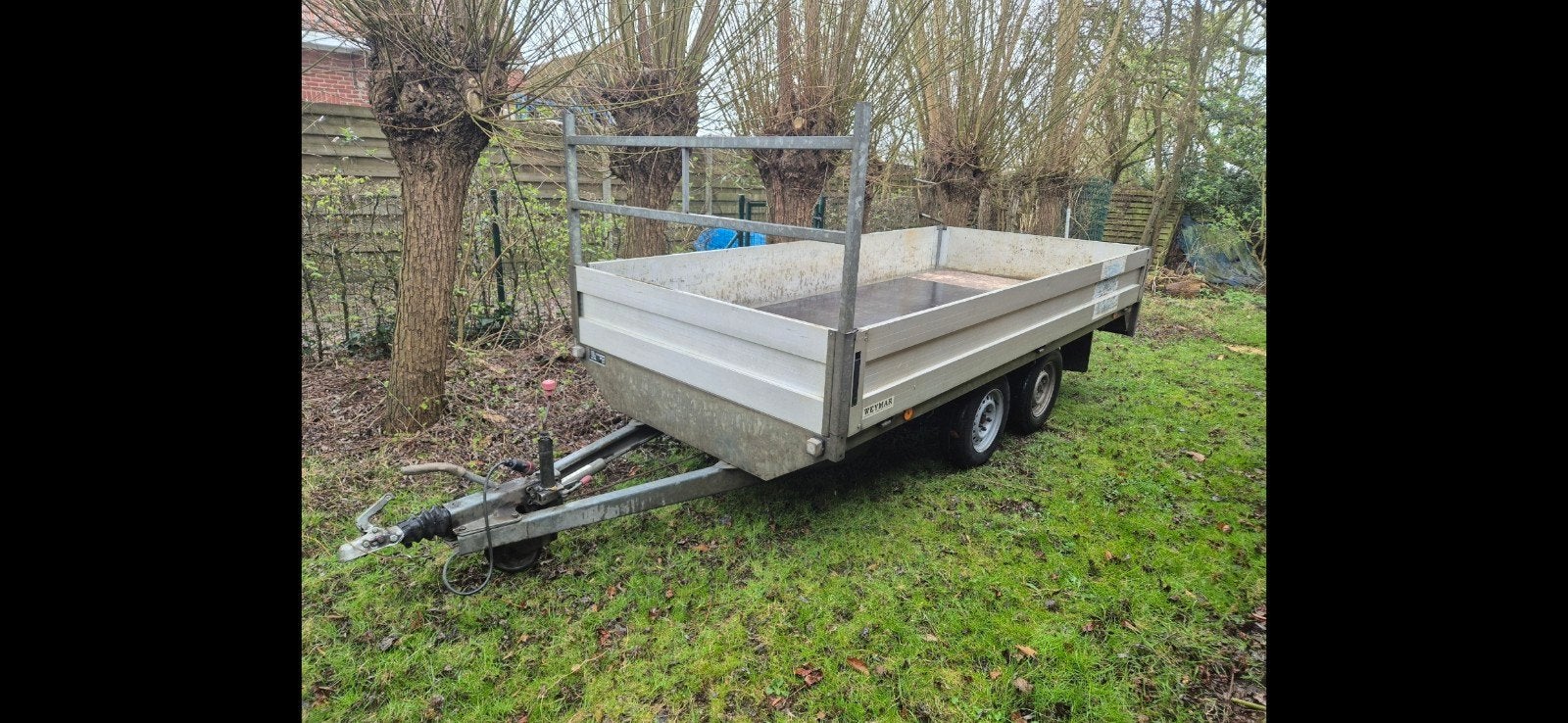 Aangangwagen  weymar 2700kg, Auto diversen, Aanhangers en Bagagewagens, Ophalen, Gebruikt