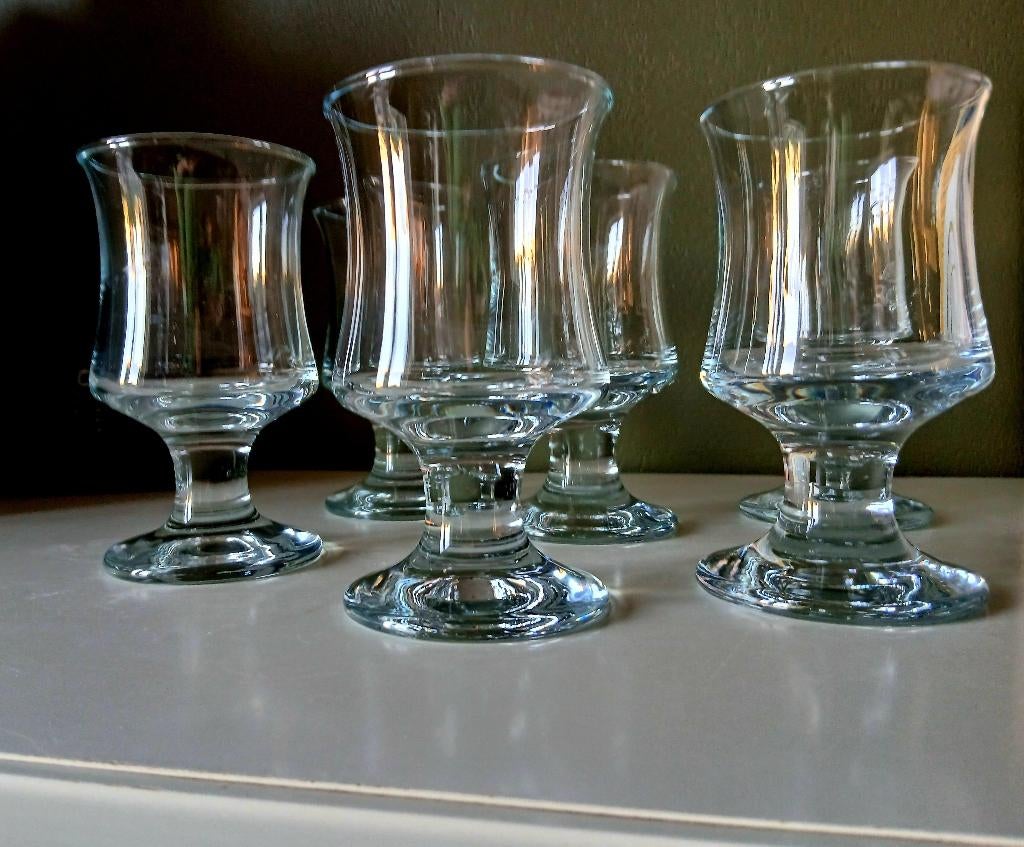 6 verres à bière Holmegaard - Per Lütken - Années 70, Antiquités & Art, Enlèvement ou Envoi