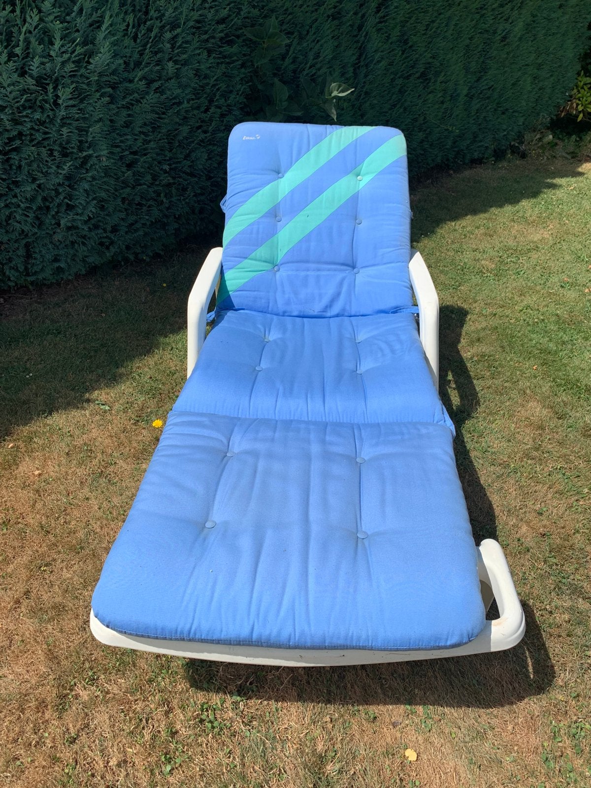 Ligstoel met kus - zeer goede staat, Jardin & Terrasse, Enlèvement, Utilisé