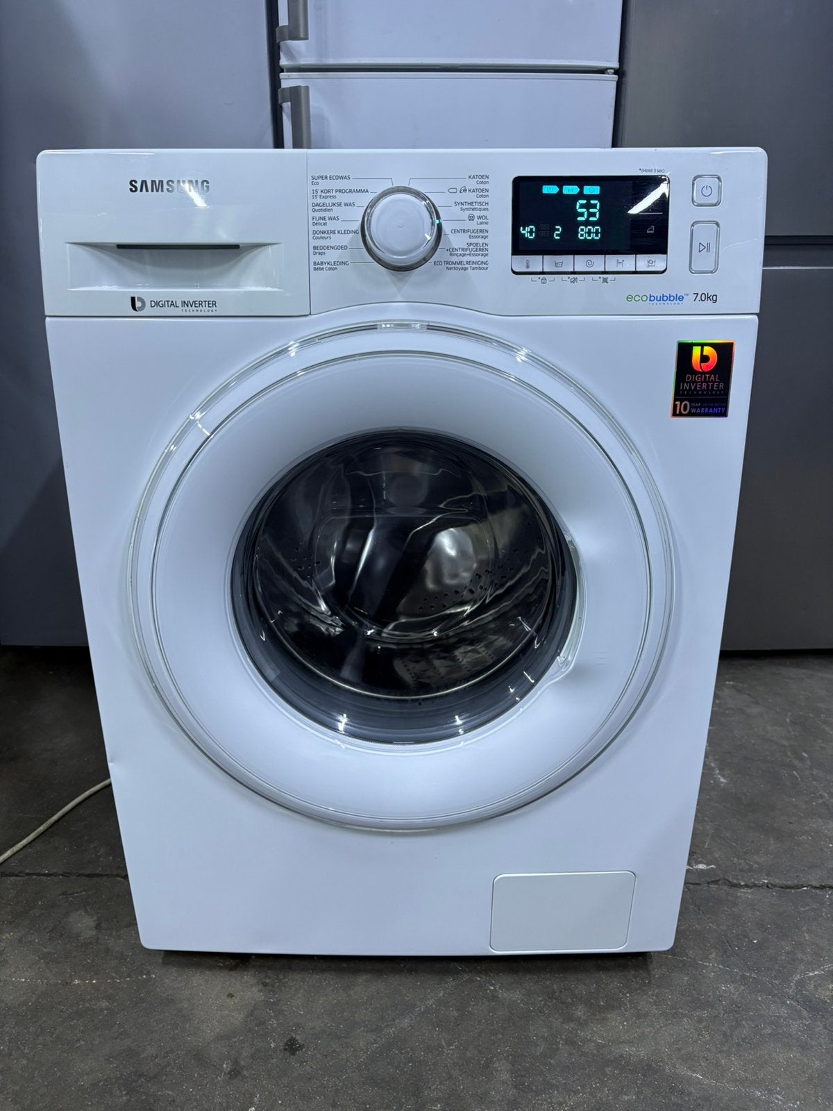 Wasmachine samsung A+++ 7 kg met GARANTIE, Elektronische apparatuur, Wasmachines, Ophalen, Zo goed als nieuw