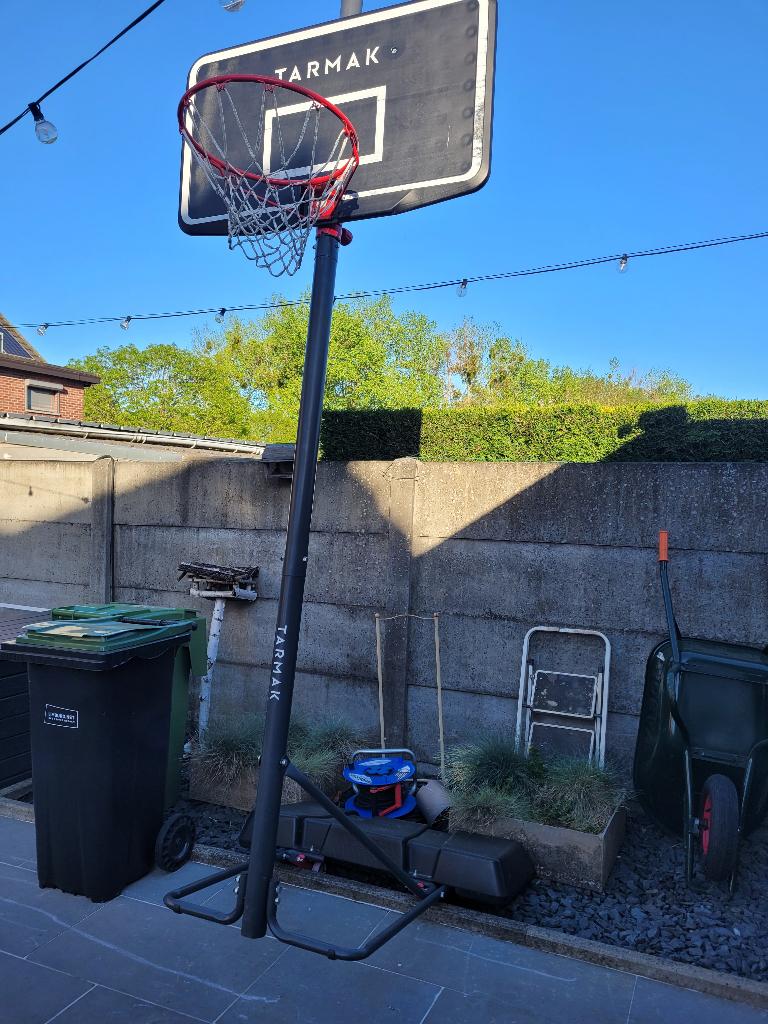 Tarmak basketbalpaal, Ophalen, Zo goed als nieuw, Ring, Bord of Paal