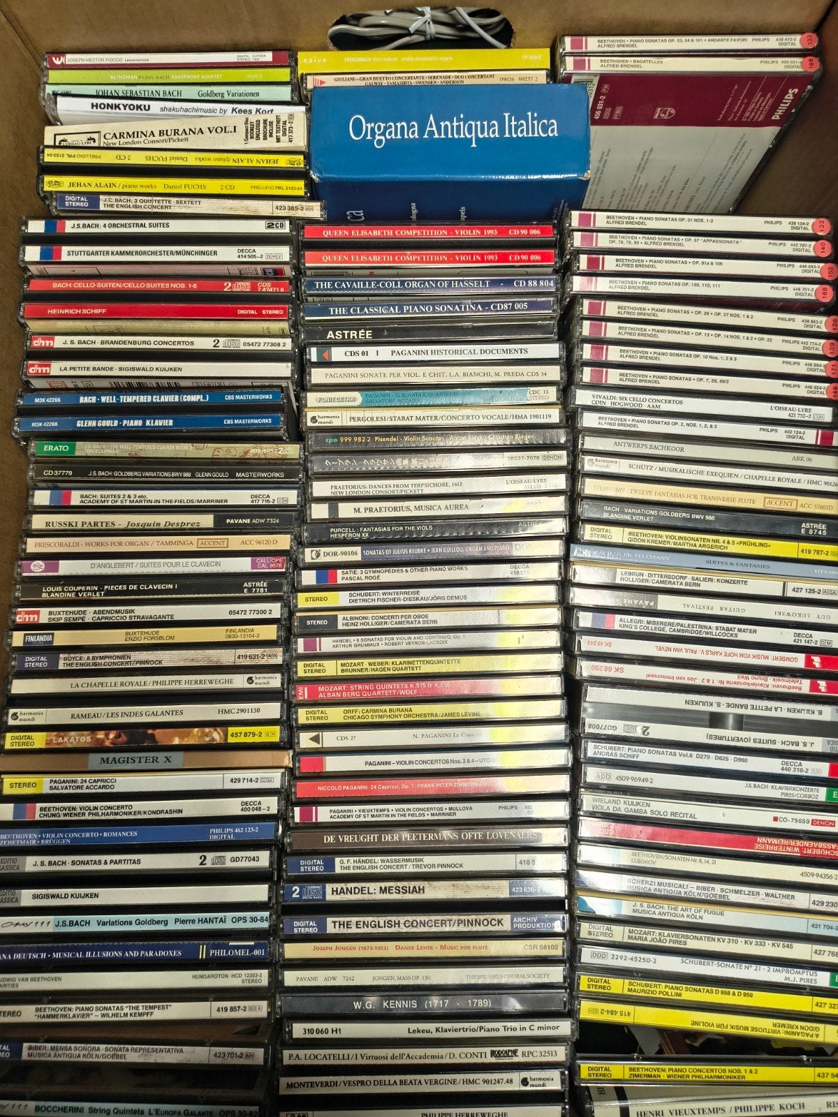 175 cd's klassieke muziek, CD & DVD, CD | Compilations, Enlèvement