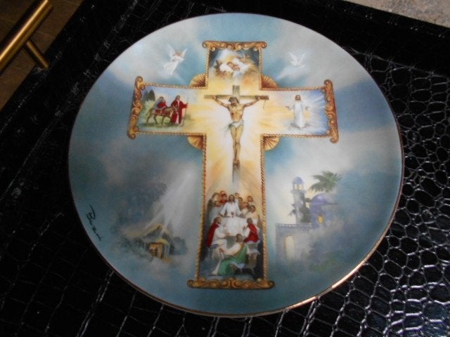 La vie du Christ - L'assiette Franklin, Antiquités & Art, Enlèvement ou Envoi