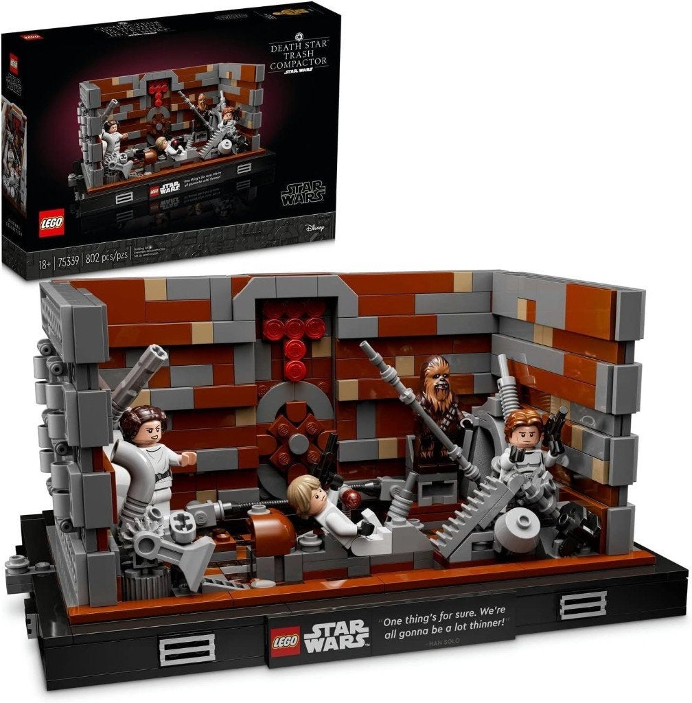 Lego Star Wars 75339 - Death Star Afvalpers diorama, Star Wars, Lego, Nieuw, Ophalen of Verzenden