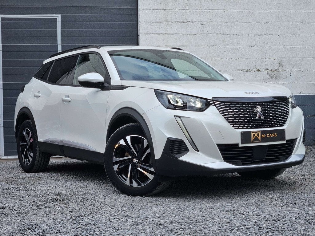 Peugeot 2008 LED * CAMERA * 57000km * (bj 2021, automaat), Auto's, Automaat, Gebruikt, 4 cilinders, Wit