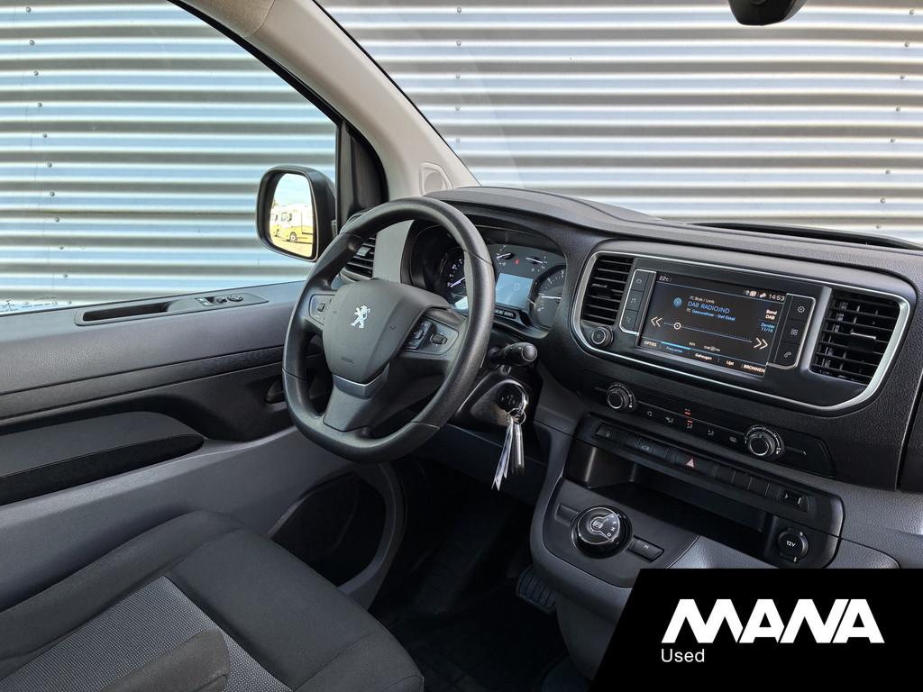 Peugeot Expert 2.0 BlueHDi 180 S&S L3 DC Automaat Cruise Cam, Auto's, Stof, Gebruikt, Wit, Bedrijf