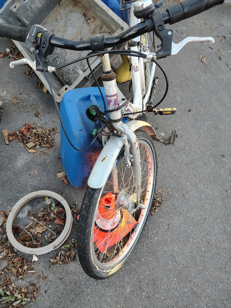 kinderfiets en MTB voor onderdelen, Fietsen en Brommers, Ophalen, Gebruikt