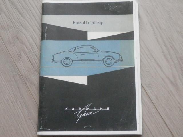 Handleiding VW Karmann Ghia uitgave 08-1961, Ophalen