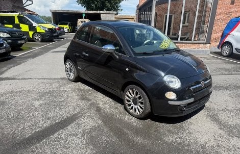 Fiat 500, Auto's, Fiat, Stof, Euro 6, Zwart, Handgeschakeld