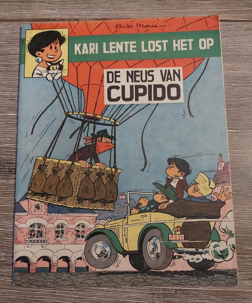 3 x kari Lente, Boeken, Gelezen, Bob Mau, Ophalen of Verzenden, Meerdere stripboeken