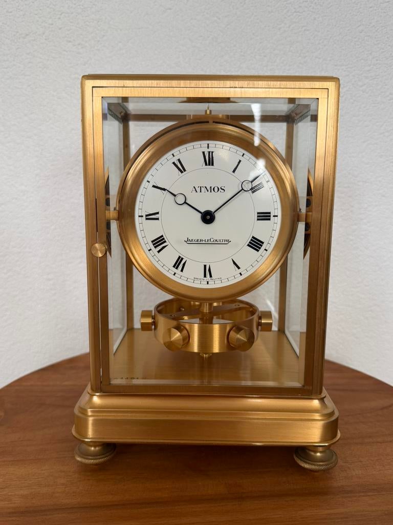 Prachtige Jaeger LeCoultre Atmos Jubilé Antieke Klok, Antiek en Kunst, Antiek | Klokken, Ophalen of Verzenden