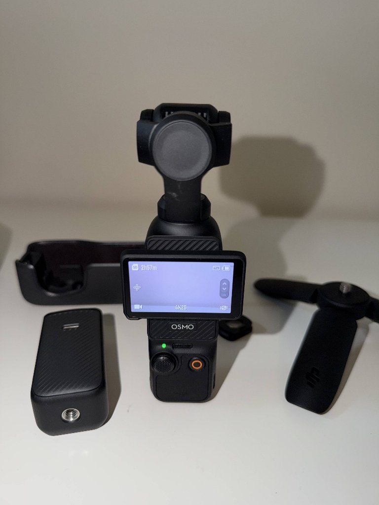 DJI Osmo Pocket 3 Creator Bundle, TV, Hi-fi & Vidéo, Caméras action, Enlèvement ou Envoi, Comme neuf, Autres marques