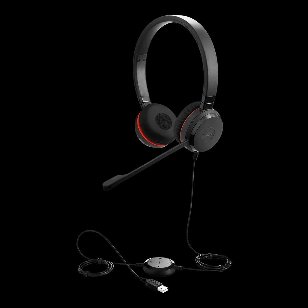 Jabra Evolve 30 (USB), Neuf, Enlèvement ou Envoi, Fonction muet du microphone, On-ear