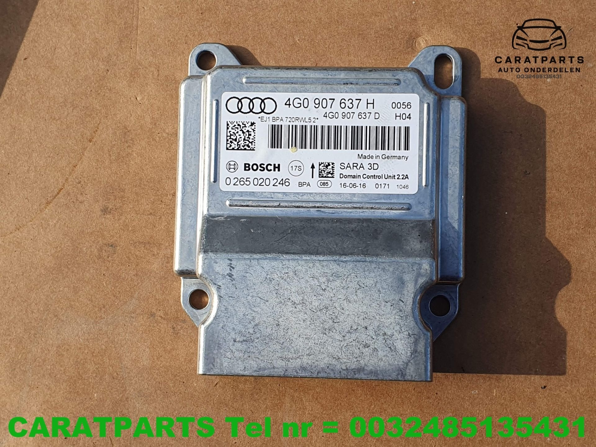 4G0907637H 4G0907637D a6 module airbag a7 ordinateur airbag, AUDI AG, Auto-Union-Strasse 1
85045  Ingolstadt, DE, Audi, Utilisé