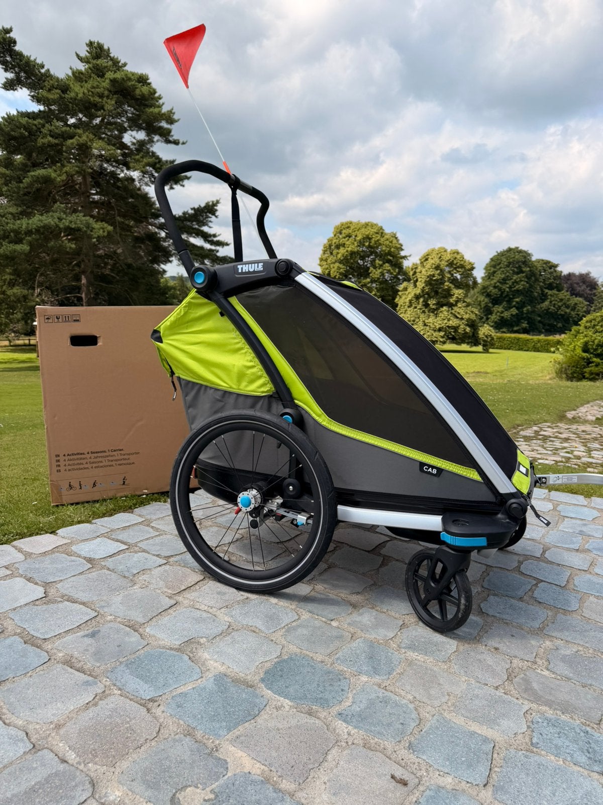 Thule Chariot Cap - 2 kids, Ophalen, Zo goed als nieuw