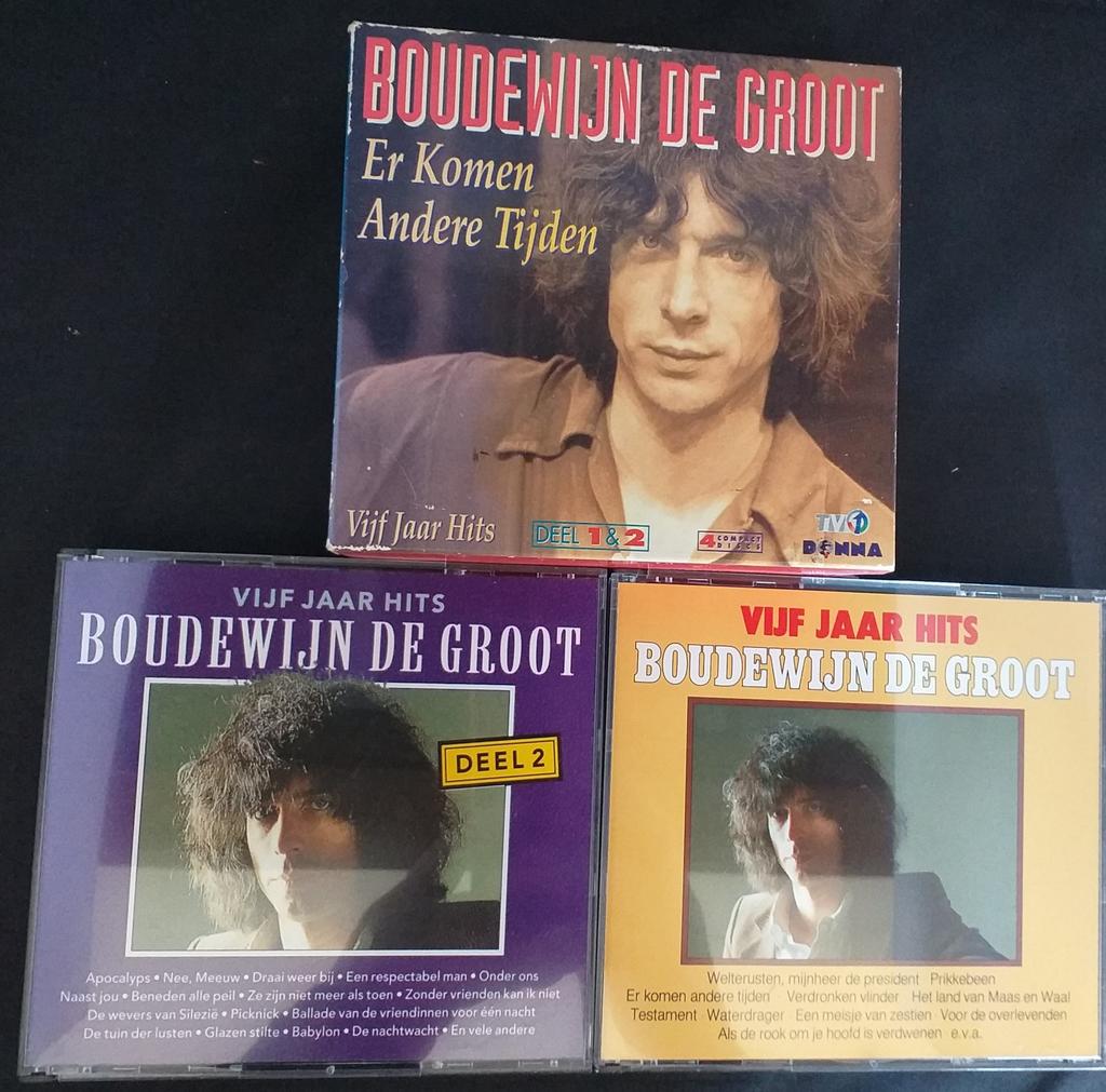 4 CD | Boudewijn De Groot | vijf jaar hits, Ophalen