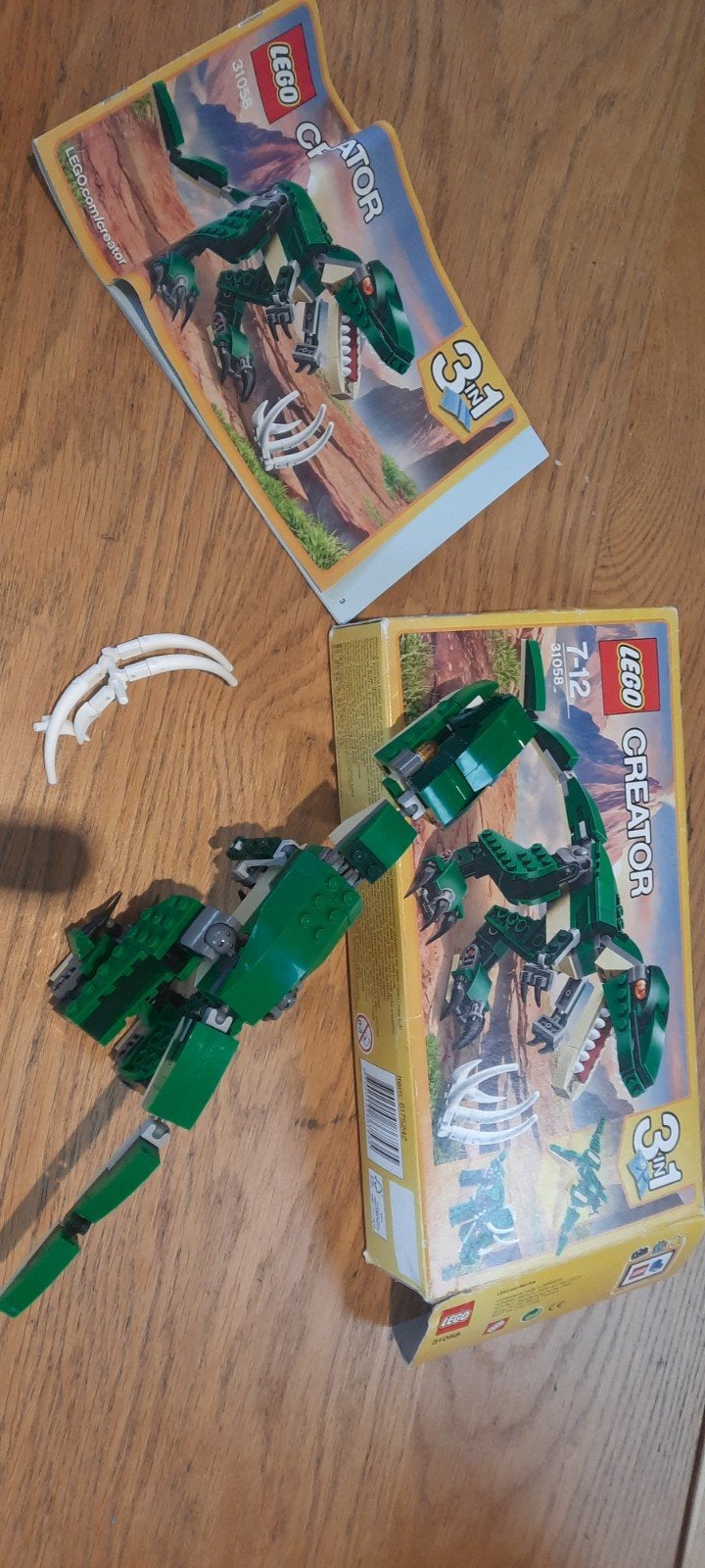 lego creator 3 in 1- dino, Enfants & Bébés, Jouets | Duplo & Lego, Enlèvement, Comme neuf, Lego, Creator