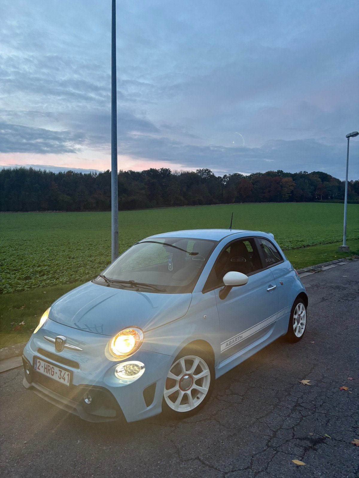 Fiat 500 abarth 2014, Cuir, Achat, Euro 6, Boîte manuelle