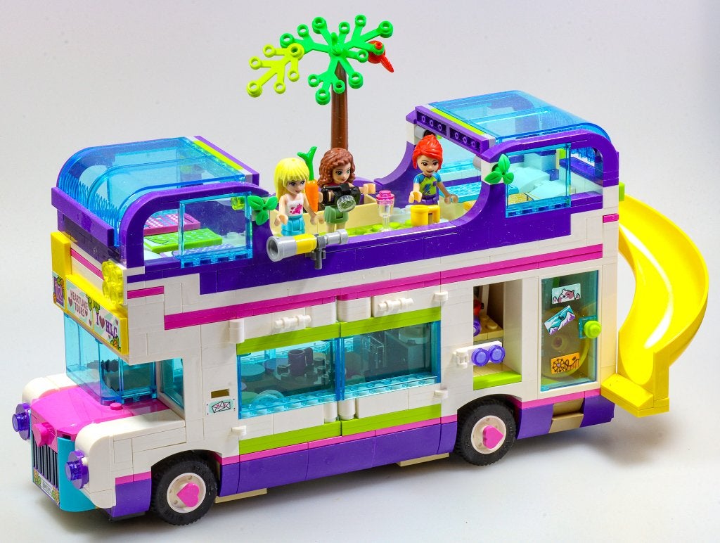 Lego Friends 41395 “vriendschapsbus” - volledige set, Gebruikt, Lego, Friends, Ophalen of Verzenden