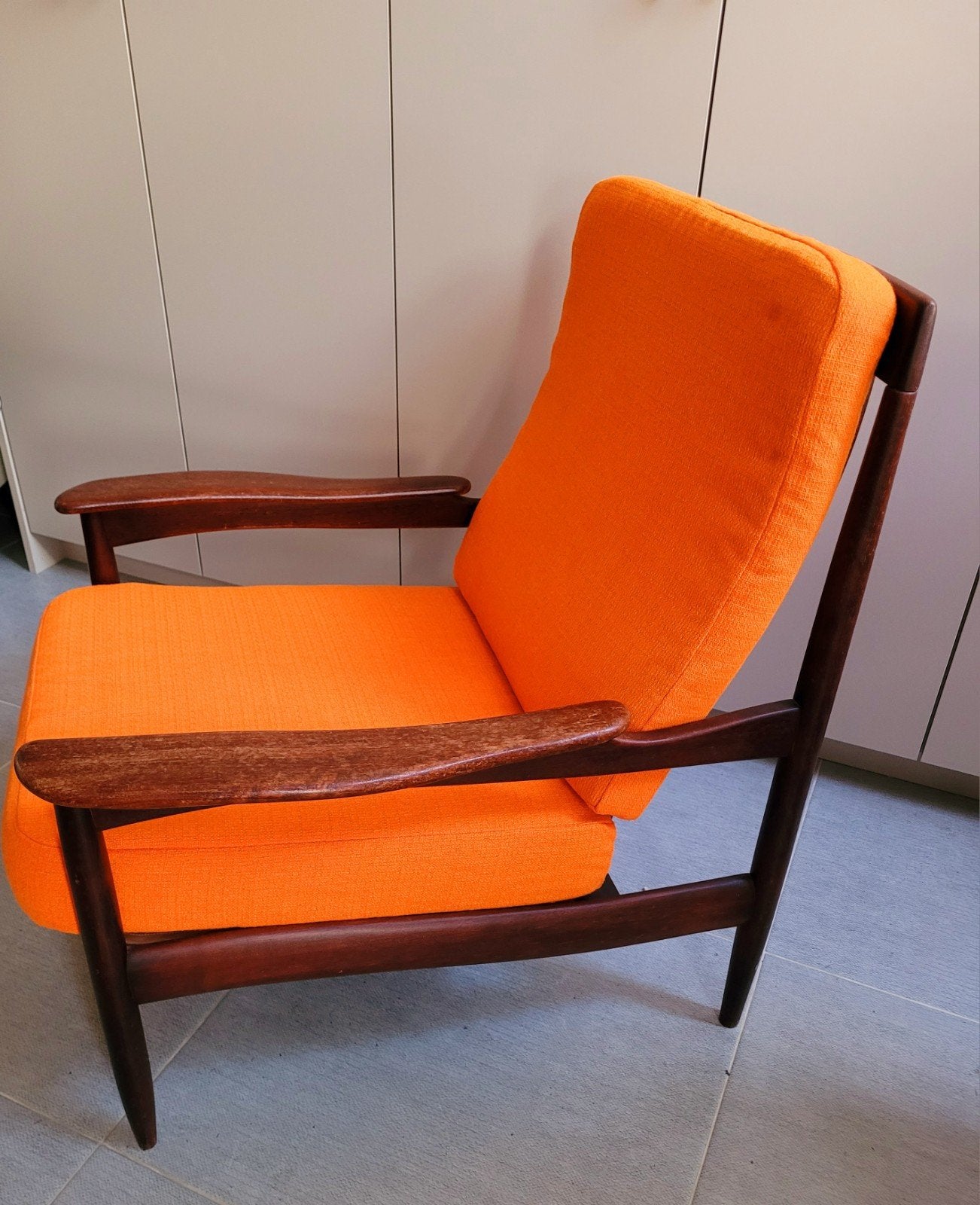Vintage Deense fauteuil, Ophalen