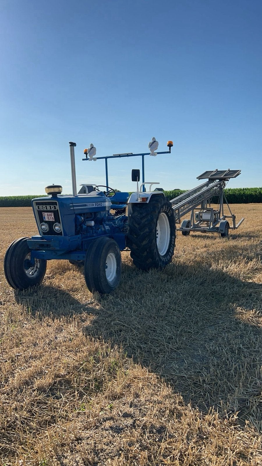 Ford 7600, Ophalen, Ford