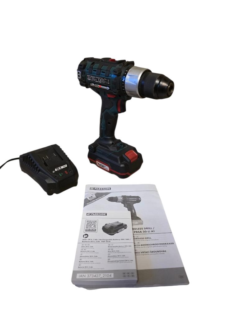 Perceuse-visseuse sans fil Parkside 20 V, Bricolage & Construction, Enlèvement ou Envoi, Comme neuf, Perceuse, Vitesse variable