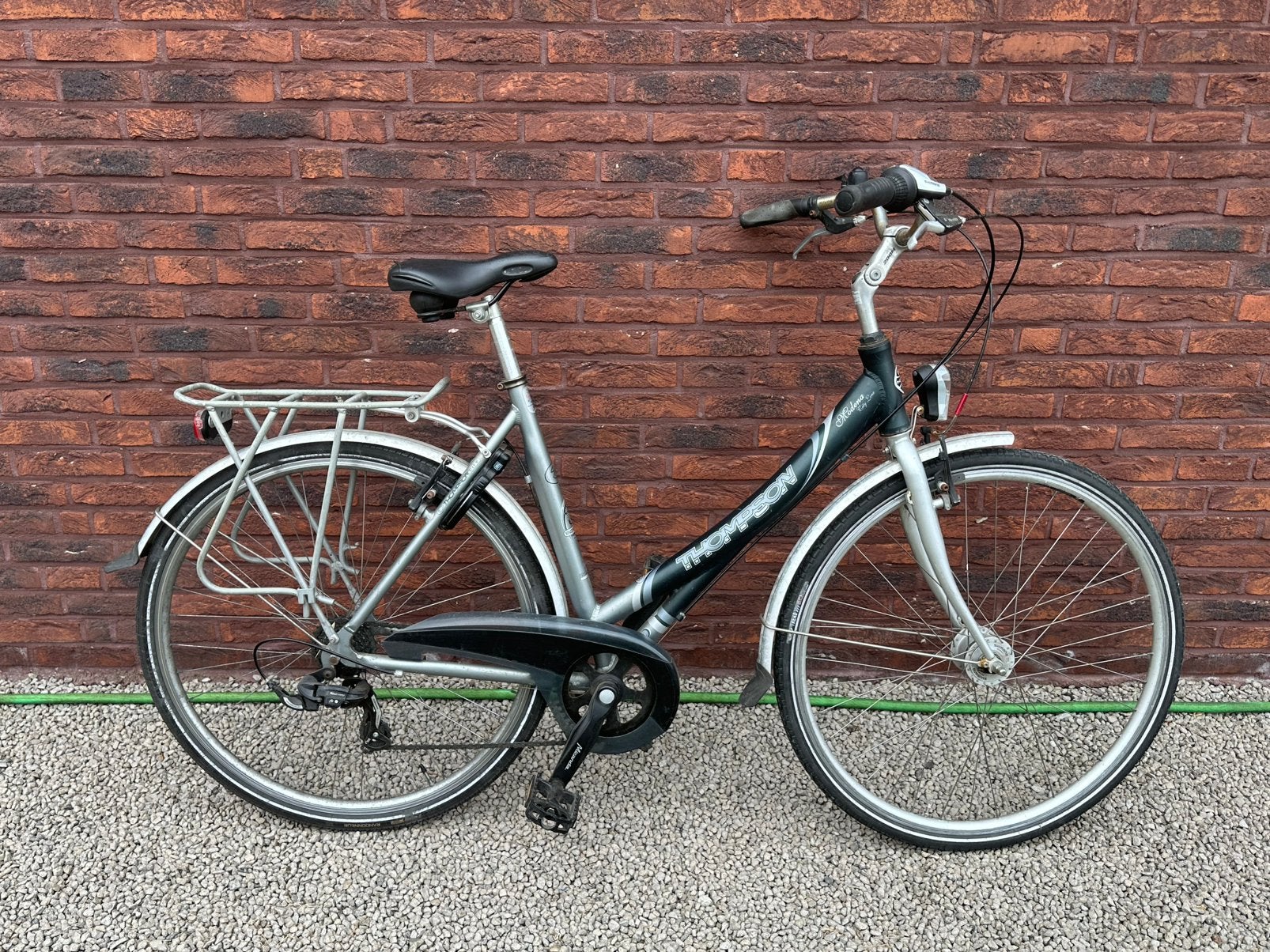 Stadfiets thompson, Fietsen en Brommers, Fietsen | Dames | Damesfietsen, Ophalen, Gebruikt, Velgrem, Overige merken