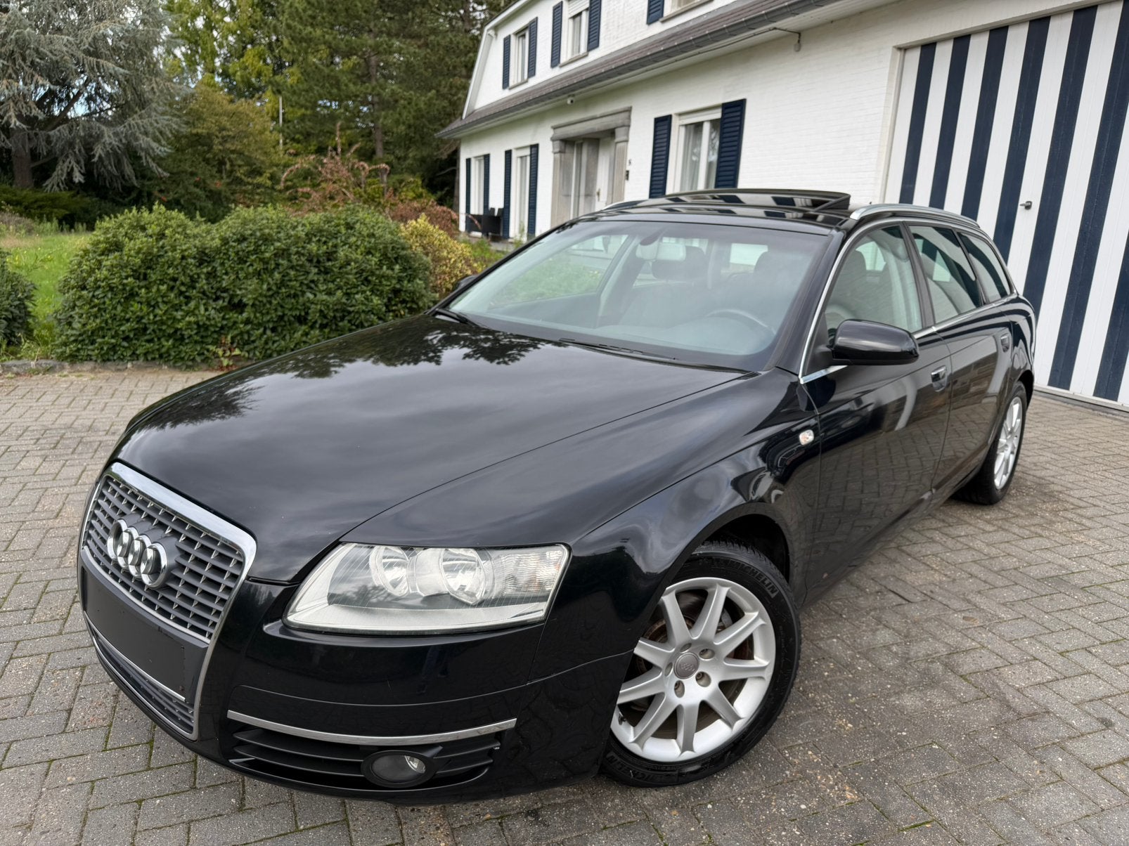 Audi A6Avant-Aprouvé Blanco-Entretien majeur-Excellent état!, Electronic Stability Program (ESP), Entreprise, Noir, 5 portes