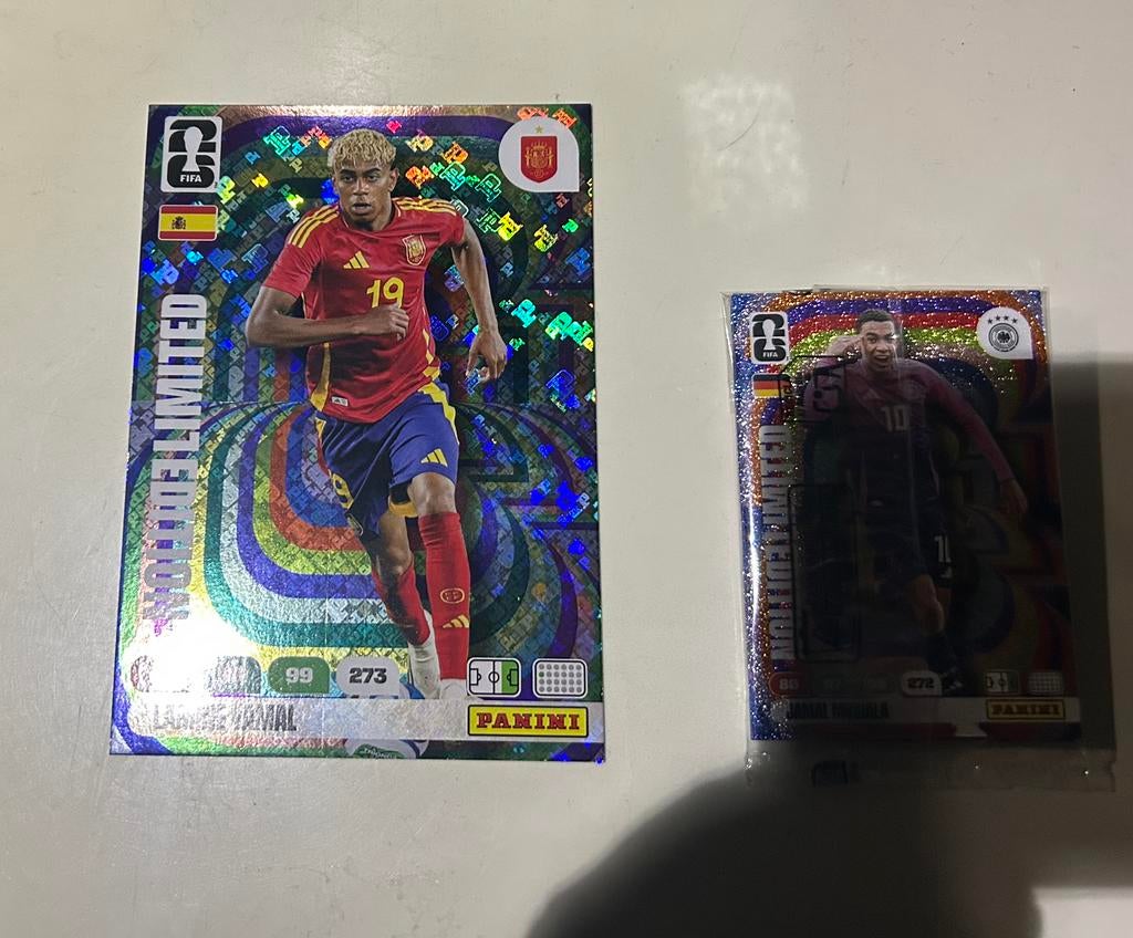 Panini Fifa world cup 2026 LAMINA YAMAL XXL KAART, Ophalen of Verzenden, Nieuw, Plaatje