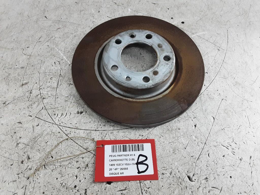 FREIN DISQUE ARRIÈRE Partner (EA / / EF / EN / EU), Autos : Pièces & Accessoires, Freins & Transmission, Peugeot, Utilisé