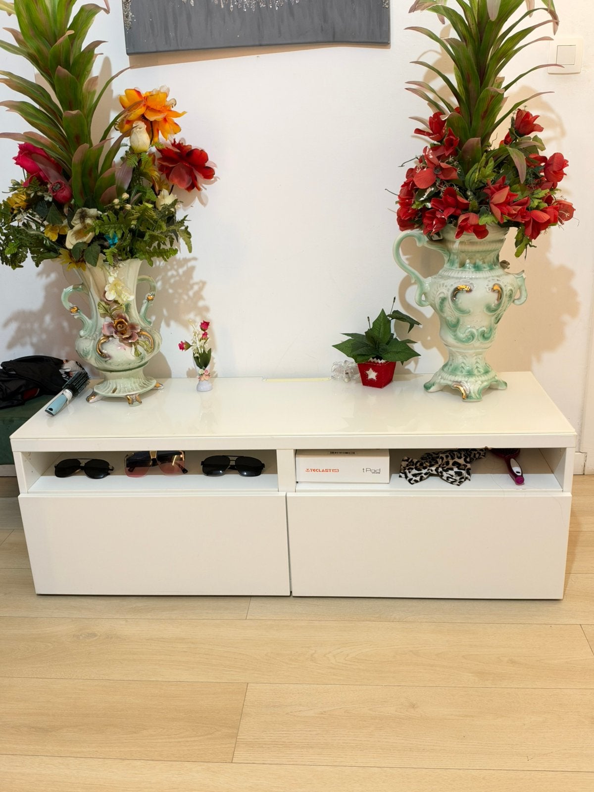 Tv meubel 120cm 123cm, Ophalen, Zo goed als nieuw