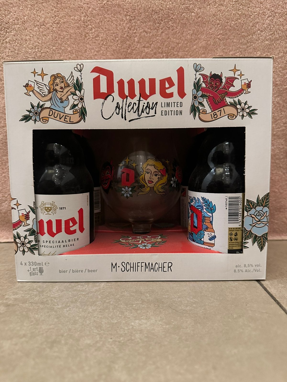 Duvelbox M Schiffmacher, Enlèvement ou Envoi, Neuf, Verre ou Verres, Duvel