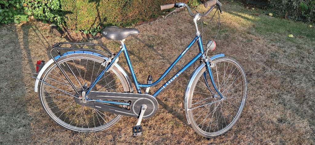 Dames fiets Ludo, Gebruikt, Velgrem, Versnellingen, 50 tot 53 cm