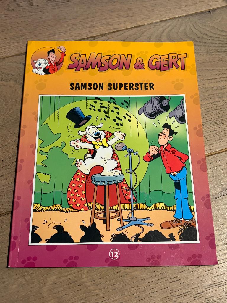 Samson en Gert - 12 - Samson Superster, Boeken, Eén stripboek, Ophalen of Verzenden, Gelezen