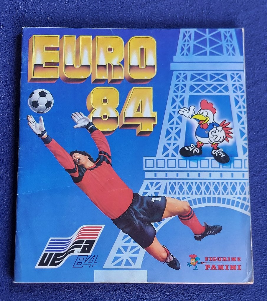 Panini sticker album voetbal ' EK Euro 1984 ' -volledig-, Ophalen of Verzenden, Zo goed als nieuw, Meerdere stickers